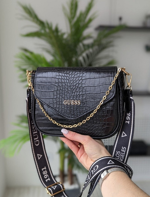 сумка женская с широким ремнем брендовая не дорого AN23 Киев - изображение 1