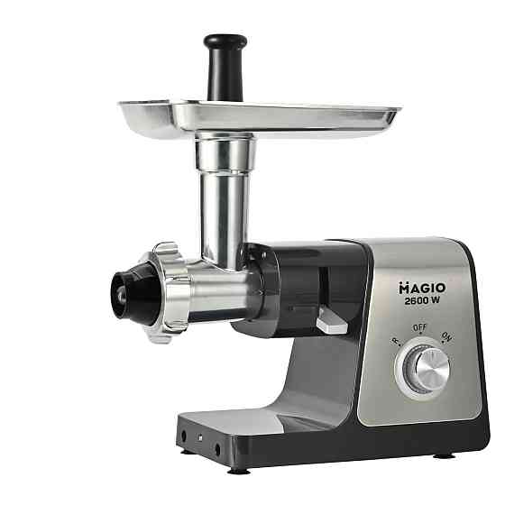 Мясорубка электрическая Magio MG-262 2600 Вт серебристая Київ
