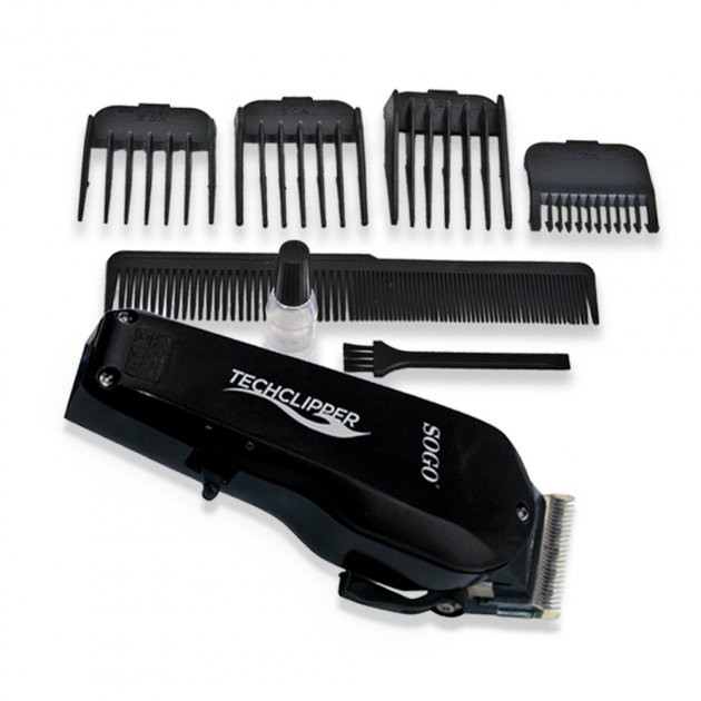 Машинка для стрижки волос Sogo СPE-SS-3525 12 Вт черная Київ - зображення 2