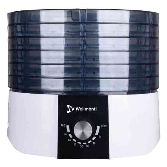 Сушилка для овощей и фруктов Wellmonti MT-1011 520 Вт белая Київ
