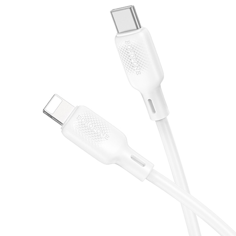 Дата кабель Borofone BX113 Lenny Type-C to Lightning 27W (1m) Херсон - зображення 3