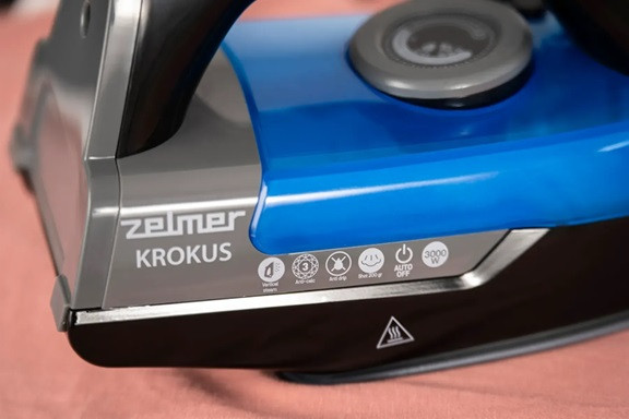 Утюг Zelmer ZIR3220 3000 Вт синий Киев - изображение 3