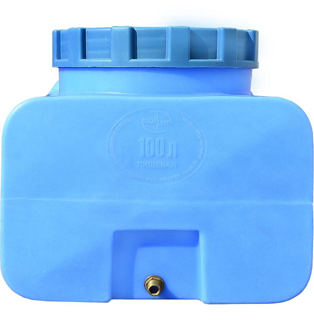 Емкость 100 л квадратная ГК ПБ белая Киев - изображение 12