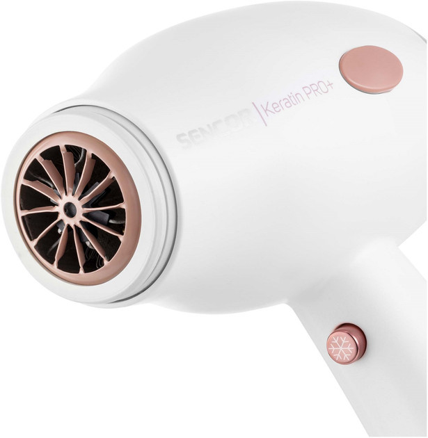 Фен Sencor SHD 8100GD 2100 Вт белый Київ - зображення 3