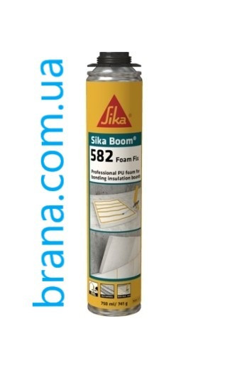 Клей-піна Sika Boom®-582 Foam Fix Вишнёвое - изображение 1