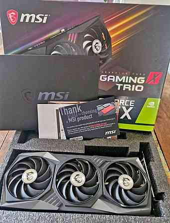 Абсолютно нова оригінальна GEFORCE RTX 3060 TI GAMING X TRIO/ GEFORCE RTX 3090 / GEFORCE RTX 3060 Винница