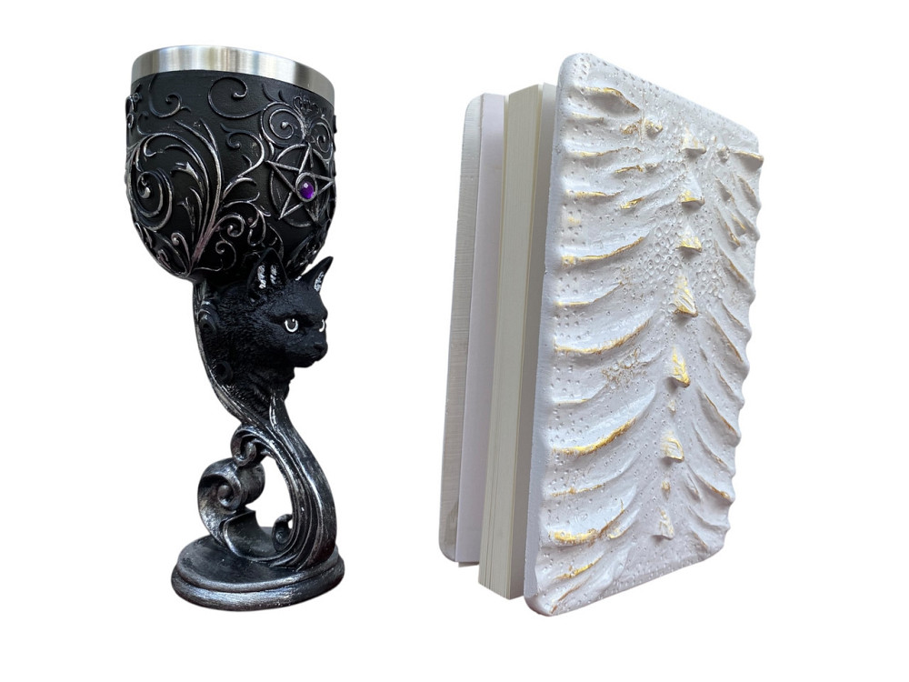 Подарочный набор Бокал 3 Кот и Блокнот 3 «Око Ледяного Хранителя» Київ - зображення 2