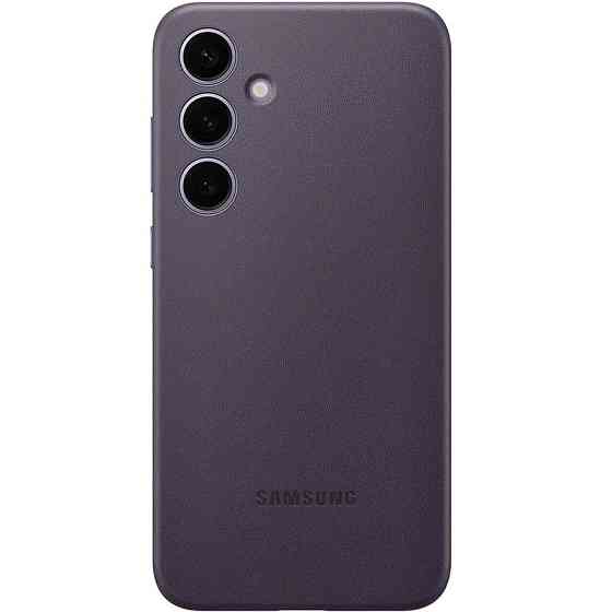Кожаный чехол Leather Case (AAA) для Samsung Galaxy S24 Херсон