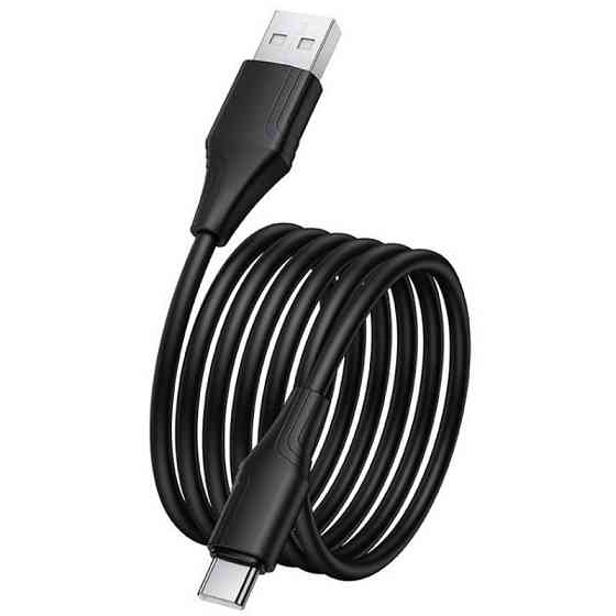 Дата кабель Hoco X124 Bien silicone USB to Type-C 3A (1m) Херсон