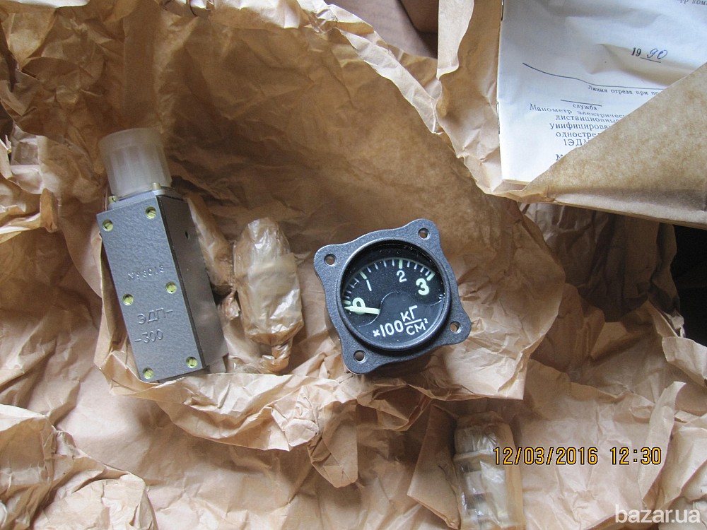 Манометр электрический универсальный 1ЭДММ-300 Суми - зображення 1