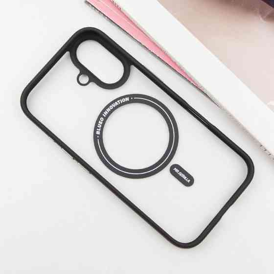 TPU+PC чехол Blueo Skin Friendly Frosted with MagSafe для Apple iPhone 16 (6.1") Херсон