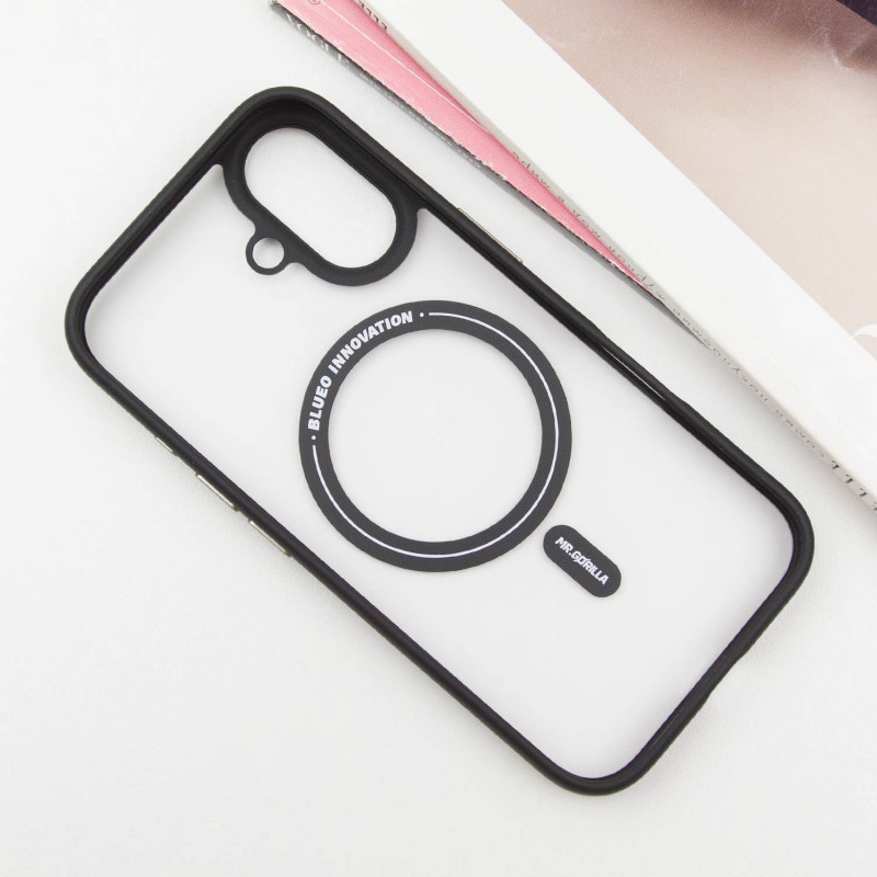 TPU+PC чехол Blueo Skin Friendly Frosted with MagSafe для Apple iPhone 16 (6.1") Херсон - изображение 3