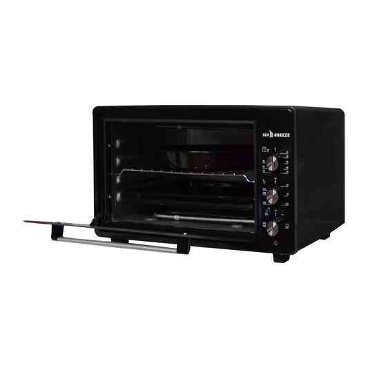 Электропечь Sea Breeze SB-0701 38 л черная Київ