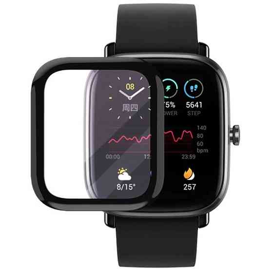 Полимерная пленка 3D (full glue) (тех.пак) для Xiaomi Amazfit GTS 2 mini Херсон