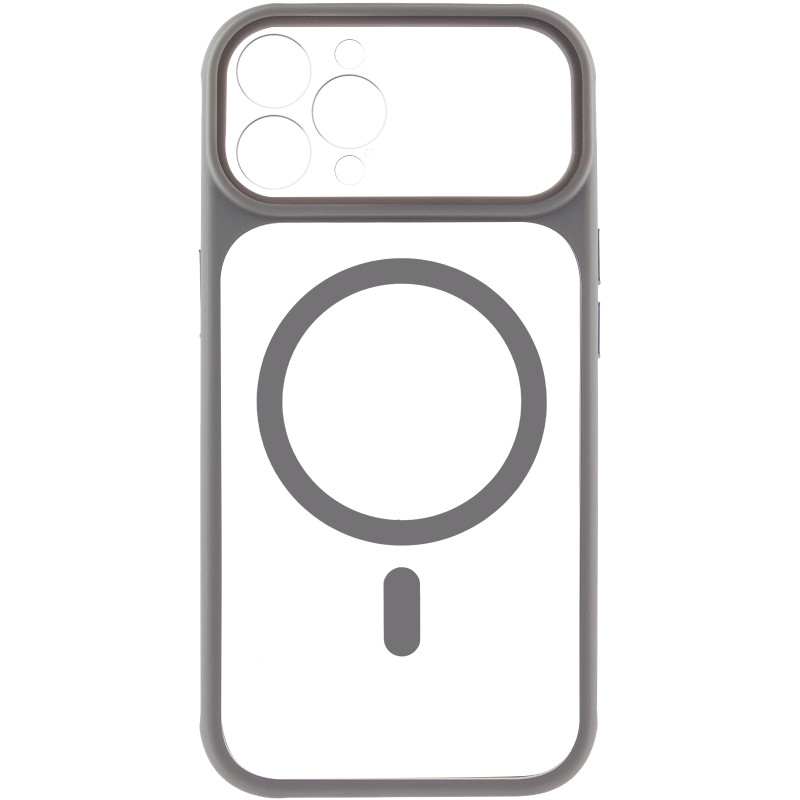 Чехол TPU+PC GETMAN Moon Clear with MagSafe для Apple iPhone 12 Pro (6.1") Херсон - зображення 3