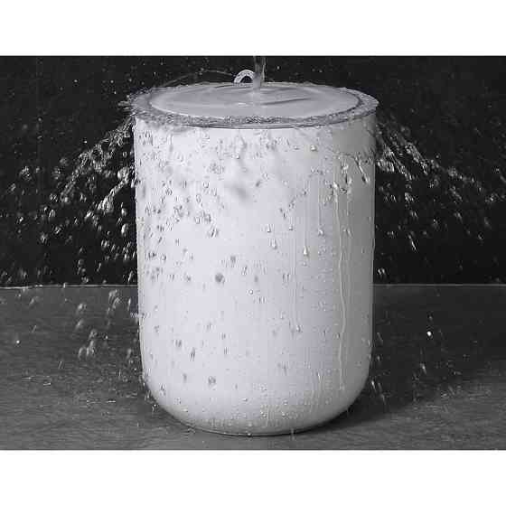 Сенсорное ведро для мусора JAH 8 л круглое Waterproof белое Киев