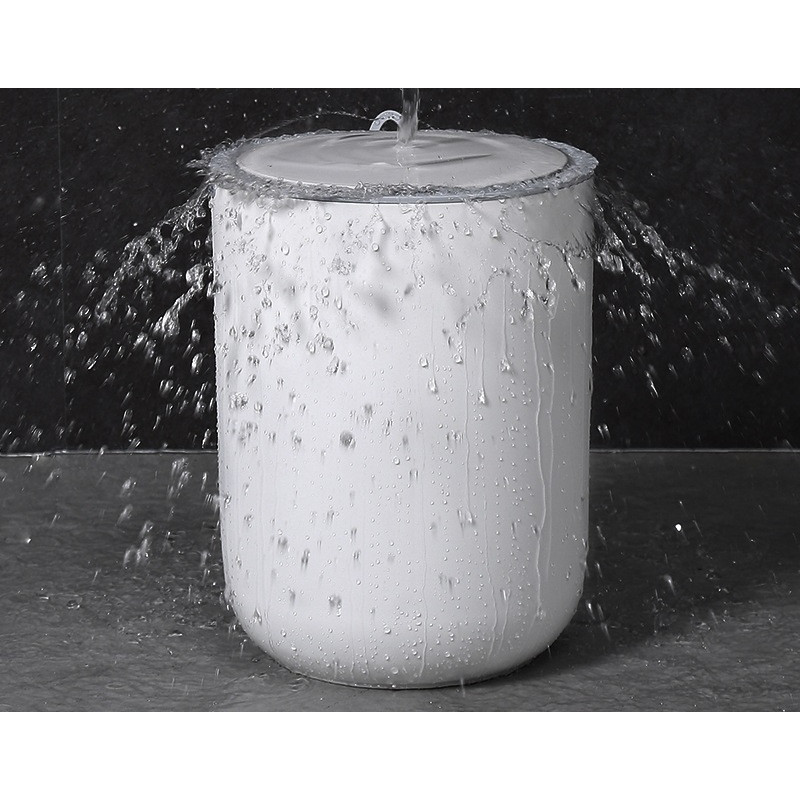 Сенсорное ведро для мусора JAH 8 л круглое Waterproof белое Киев - изображение 2