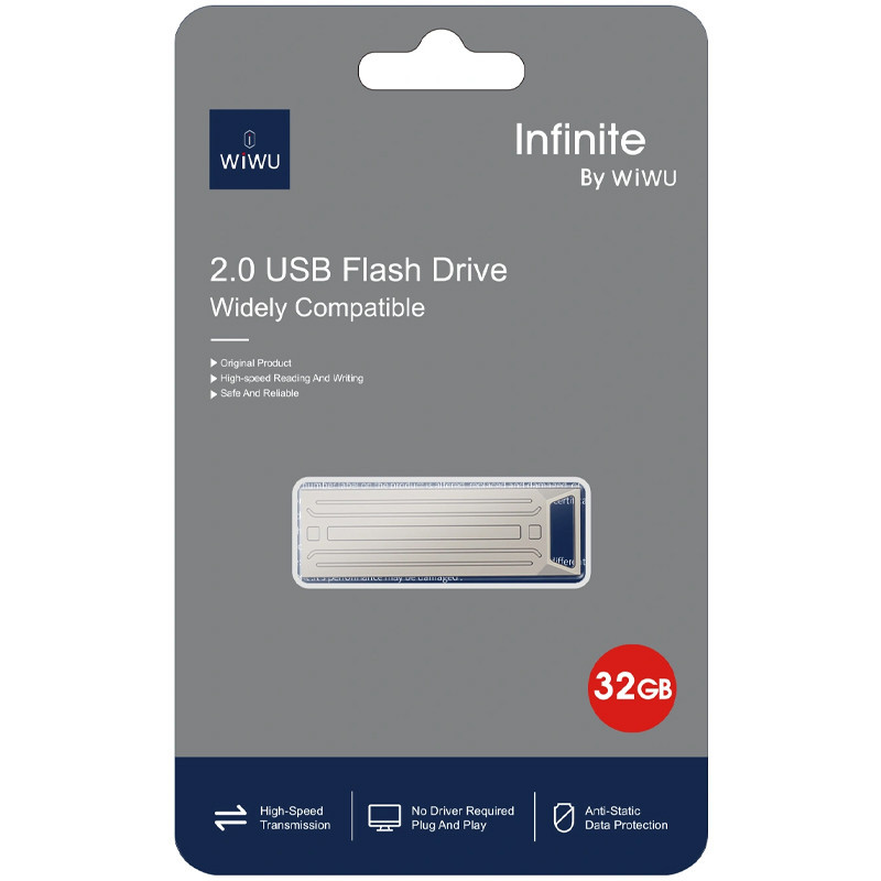 Флеш-накопитель Wiwu Wi-FD002 Infinite USB 2.0 — 32GB Херсон - зображення 2