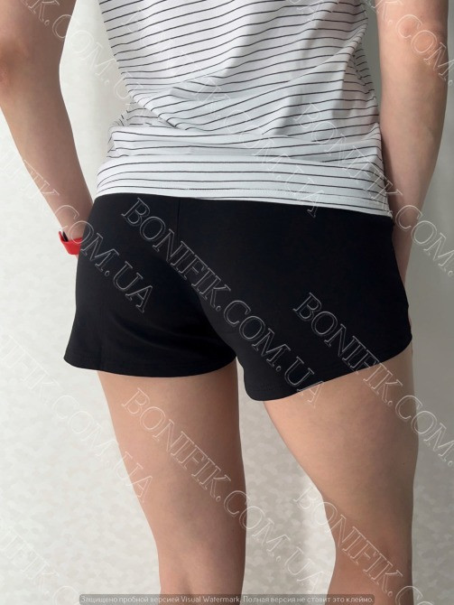 Домашний комплект (футболка+шорты) "Strip Life" (16154) (арт. 1641) Кривий Ріг - зображення 7