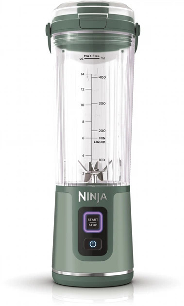 Фитнес-блендер аккумуляторный Ninja BC151EUEM 150 Вт оливковый Киев - изображение 5