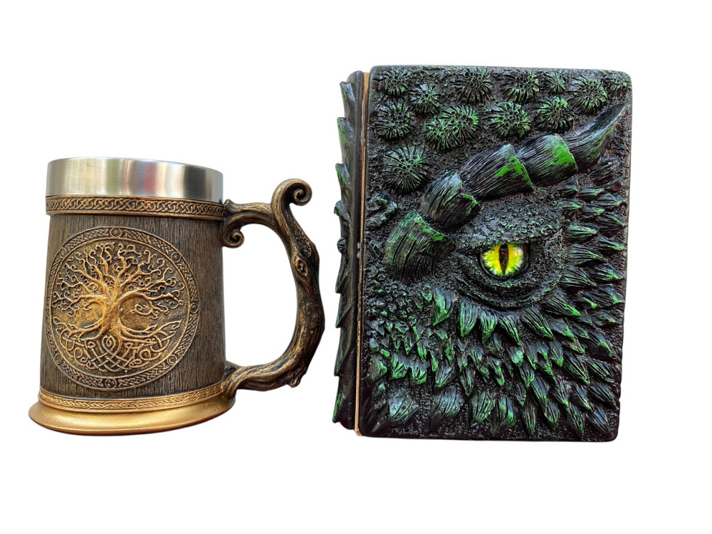 Подарочный набор Кружка 3D Друид Иггдрасиль и Блокнот 3D «Око Лесного Дракона» Киев - изображение 1