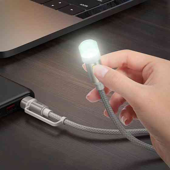 Кабель-светильник Hoco UA38C USB/Type-C to LED (0.3m) Херсон