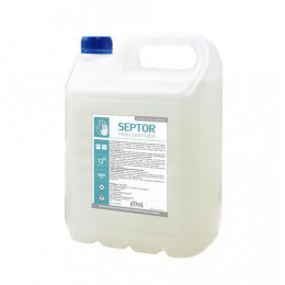 Средство жидкое гигиеническое антибактериальное для кожи рук и тела SEPTOR 5л Київ - зображення 1