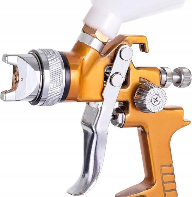 Краскопульт для покраски авто HVLP 1,7мм, верх. п/б AUARITA H-827B-1.7 Харьков - изображение 3