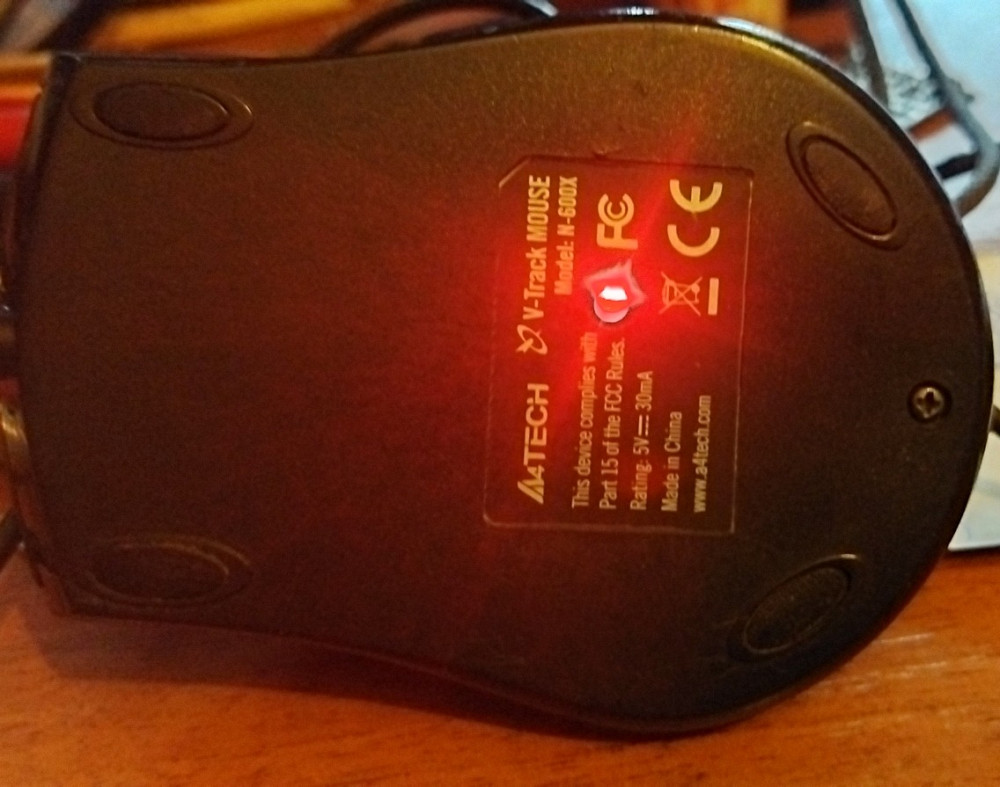 Провідна мишка A-Tech N-600X Black(USB) Львів - зображення 5