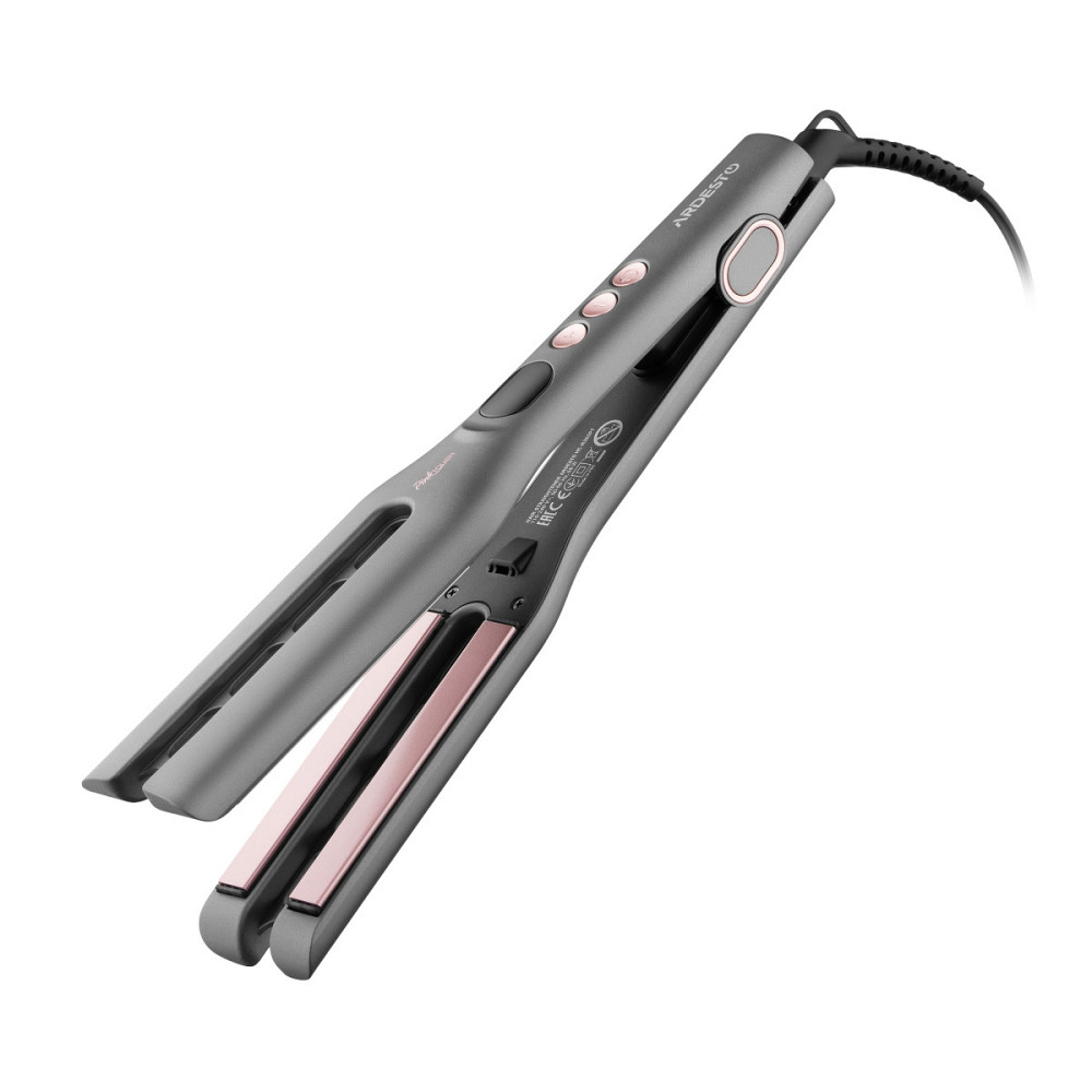 Выпрямитель для волос Ardesto Pink Touch HC-R365PT 68 Вт серый Київ - зображення 1