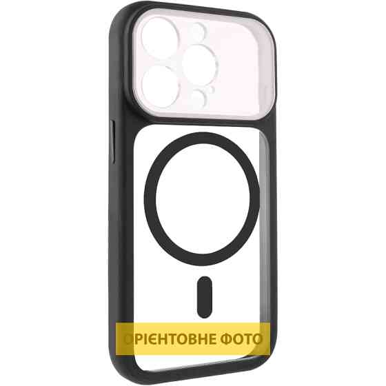 Чехол TPU+PC GETMAN Moon Clear with MagSafe для Apple iPhone 15 Pro Max (6.7") Херсон