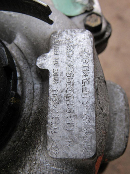 Турбина Renault Megane 1.9 dci 2003-2009 (8200369591) Ковель - зображення 2