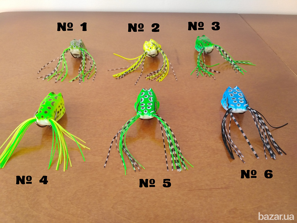 Лягушка воблер незацепляйка на щуку с хвостиком 7 гр Бориспіль - зображення 3