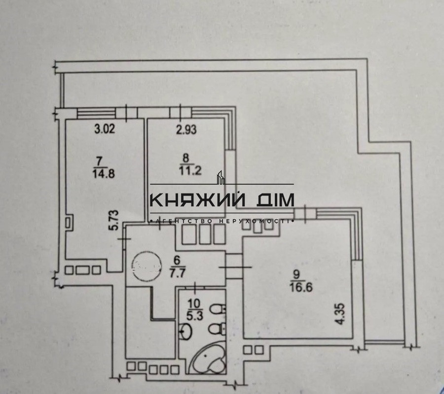 Продажа квартиры Киев, Дарницький р-н, Днепровская Набережная код 21147295 Київ - зображення 6