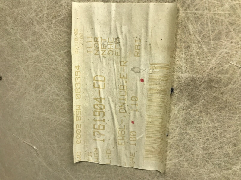 Потолок Kia Ceed 2006-2012 1761904ED (Арт. 45986) Київ - зображення 7