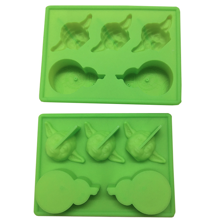 Силиконовая 3 форма для льда Йода (код 00457) Київ - зображення 3