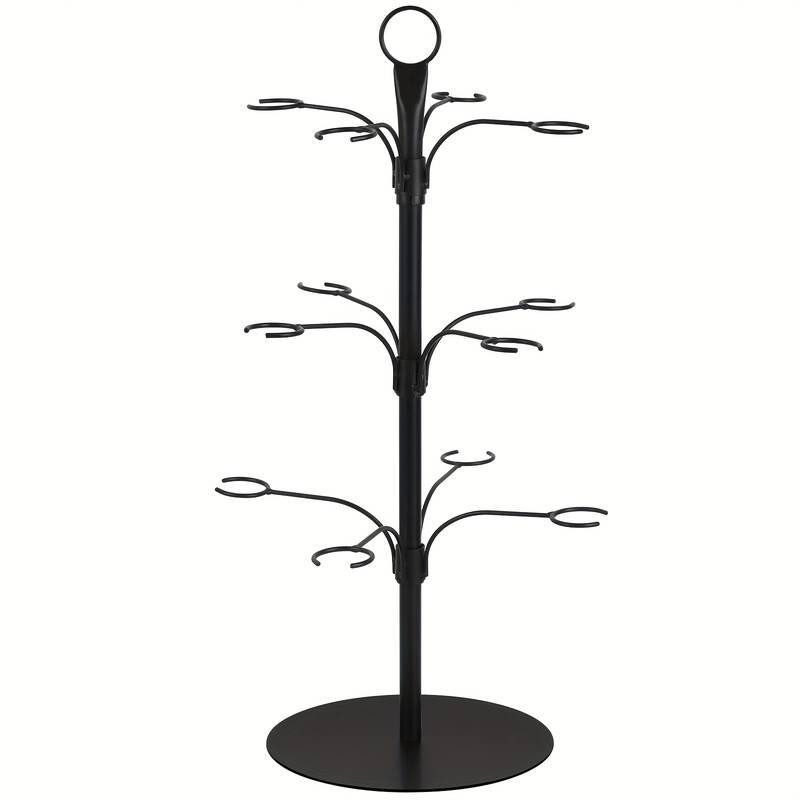 Подставка для коктейльного дерева Leeseph на 12 бокалов черная Одесса - изображение 1