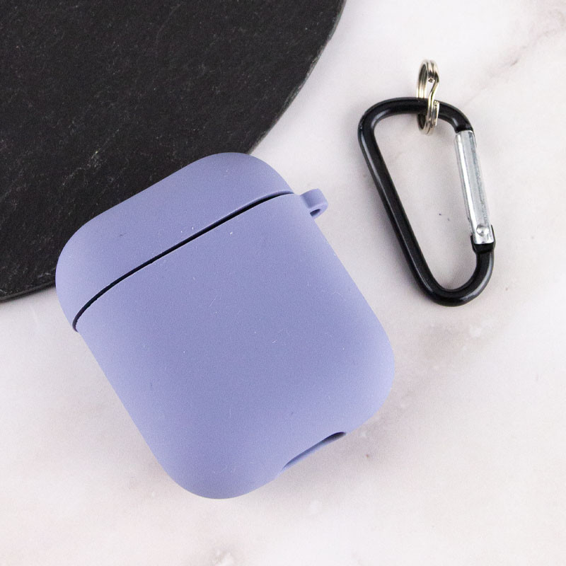Силиконовый футляр с микрофиброй для наушников Airpods 1/2 Херсон - зображення 11