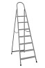 Лестница металлическая ГОСПОДАР "ИТАЛИЯ" 7 ступеней h 1540 мм max 150 кг 79-1047 Харків