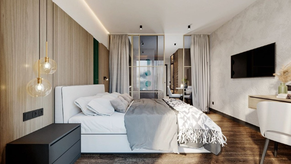 Апартаменти площею 30,2 м² у готельному комплексі Rich Stone Apart Hotel Яремче - зображення 2