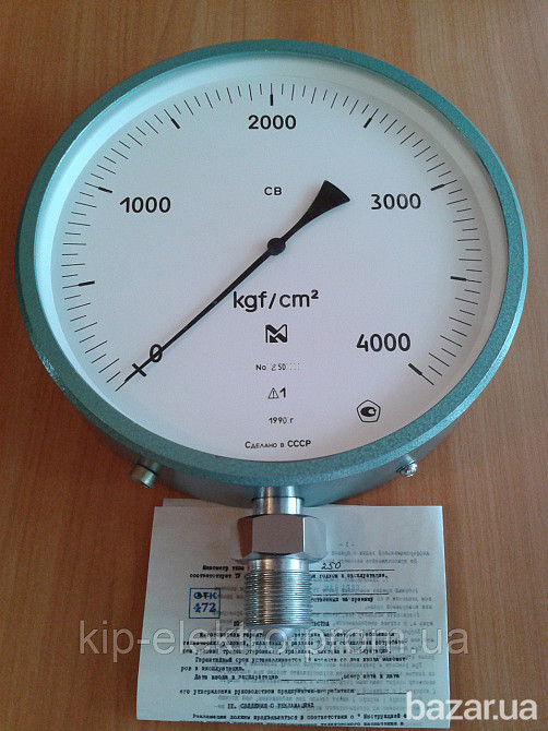 Манометр сверхвысокого давления СВ-4000 (СВ.4000, СВ 4000, СВ4000, СВ26Р, СВ-26Р) Київ - зображення 1