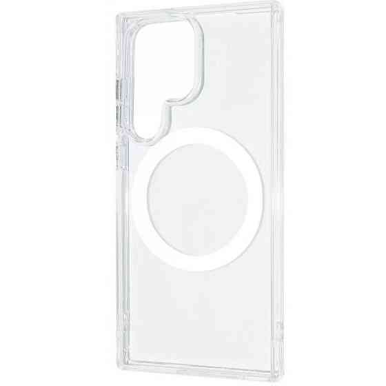 Чохол WAVE Clear Case (PC+TPU) with Magnetic Ring для Samsung S24 Ultra S928 Прозорий Харків
