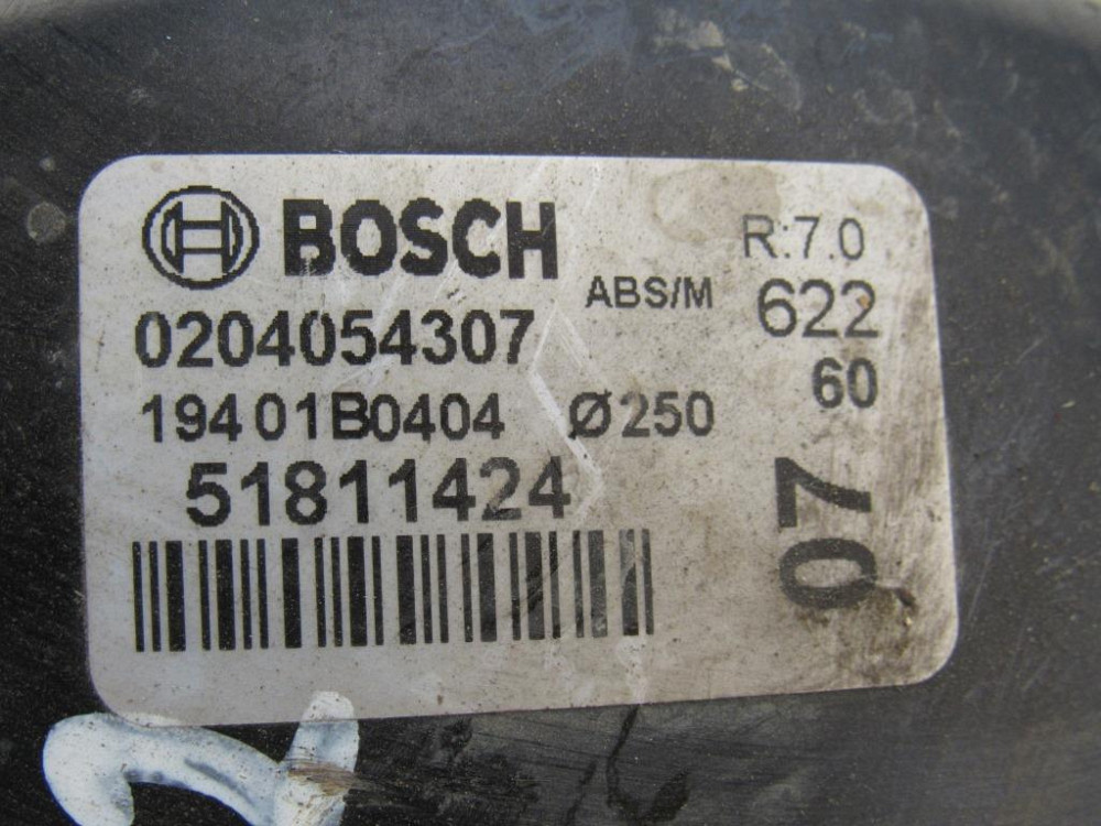 Вакуумный усилитель тормозов Fiat Doblo 2010-2014 (0204054307) Ковель - изображение 2