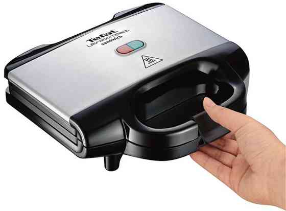 Бутербродница Tefal Ultracompact SM155212 700 Вт серебристая Київ