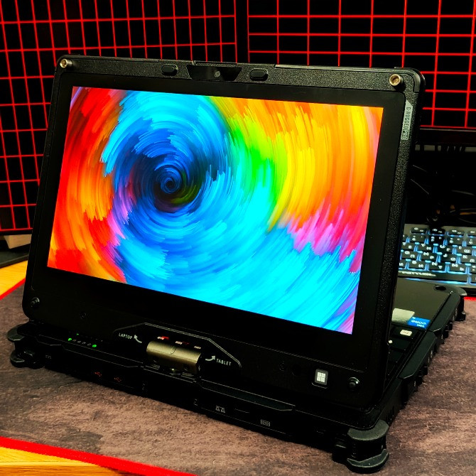 Захищений сенсорний ноутбук Getac V110 G7 Rugged MIL‑STD‑810H/461G/IP65 i5-1235u 16/256 SSD m.2 NVMe Київ - зображення 1