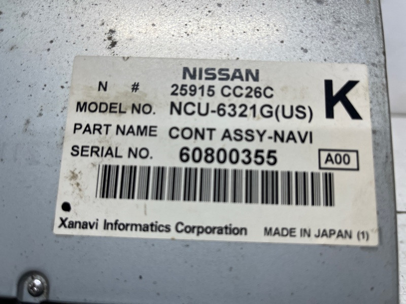 Блок навигации Infiniti FX 2002-2008 25915CC26C (Арт. 75643) Київ - зображення 2