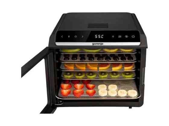 Сушилка для овощей и фруктов Gorenje FDK600DB 580 Вт черная Київ