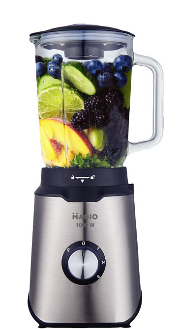 Блендер со стеклянной чашей MAGIO MG-651 Київ - зображення 5