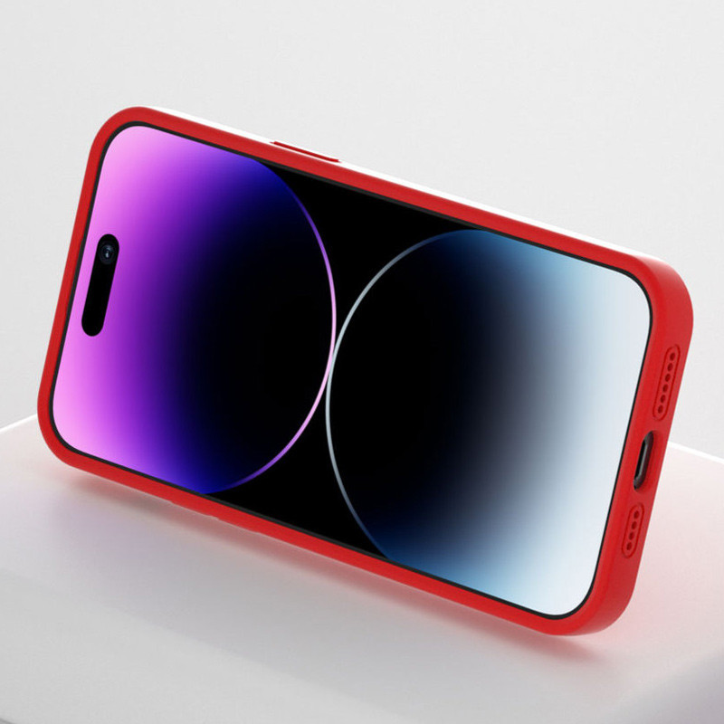 Чехол Silicone Case Full Protective NO LOGO with Ring для Apple iPhone 16 (6.1") Херсон - зображення 3