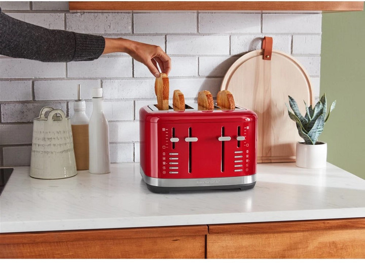 Тостер KitchenAid 5KMT4109EER 1640 Вт красный Київ - зображення 5